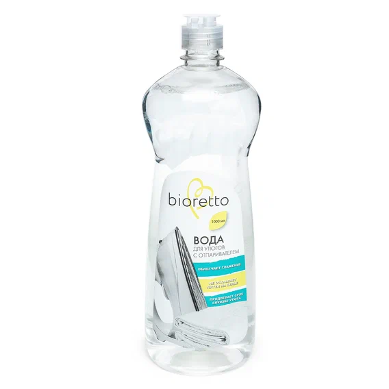 Вода для утюгов с отпаривателем bioretto Eco 1л
